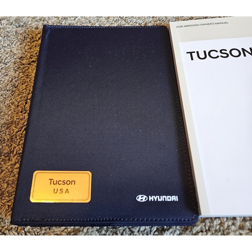 2026 Hyundai Tucson Owners Manual OEM